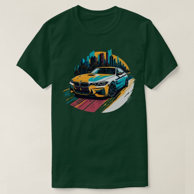 Retro BMW 1 T Shirt (Design framsida)