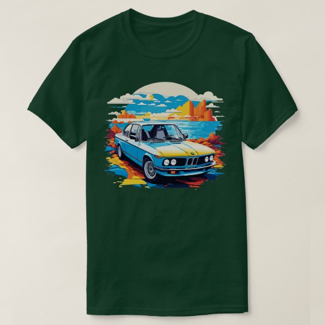 Retro BMW T Shirt (Design framsida)