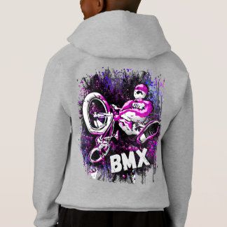 Retro Bmx Bike - Bmx Trick Jump Hoodie T Shirt
