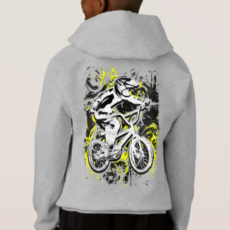Retro Bmx Bike Tävling - Bmx Tävla Hoodie T Shirt