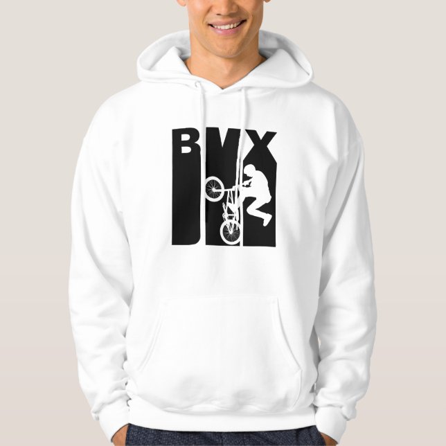 Retro BMX Sweatshirt Med Luva (Framsida)