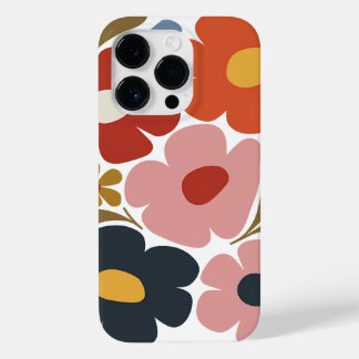 Retro Boho blommar färglös modern i mitten av århu
