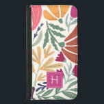 Retro Boho Colorful Blommigt Monogram Plånboksfodral För Samsung Galaxy S5<br><div class="desc">Retro Boho Colorful Blommigt Monogram Samsung Galaxy S5 Wallet Case . Perfekt som en anpassningsbar gåva till en flicka,  dotter,  vän eller officemat.</div>
