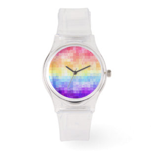 Retro Boho Funky Quirky Xenogender Play Pride Armbandsur
