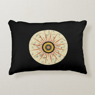 Retro Boho Solstråledesign Prydnadskudde