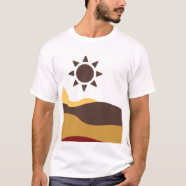 Retro Boho Sun T Shirt
