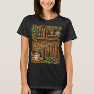 Retro bokälskare konst t shirt