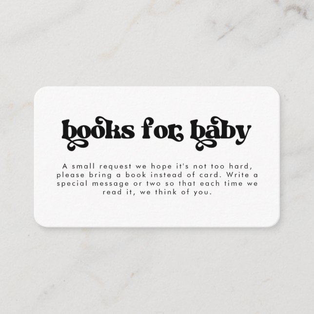 Retro Bokar för babyskabinett Tilläggskort (Framsida)