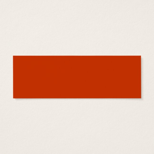 Retro-bokmärkesdesign Litet Visitkort (Baksidan)