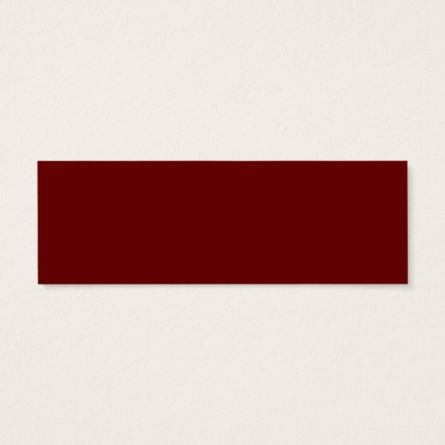 Retro-bokmärkesdesign Litet Visitkort (Baksidan)