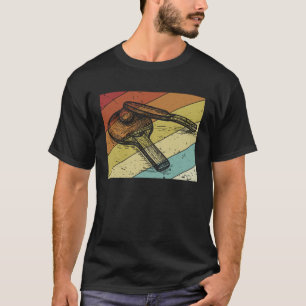 Retro Bollar Bord Tennis Paddles Profi Ping Pong T Shirt