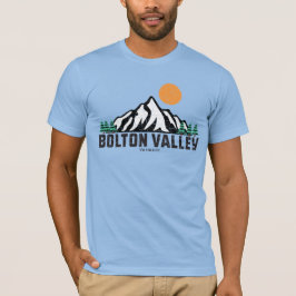 Retro Bolton Valley Sunset T Shirt