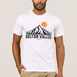 Retro Bolton Valley Sunset T Shirt