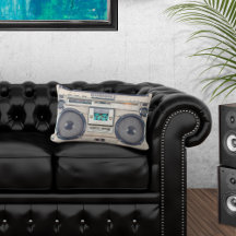 Retro Boombox Beige