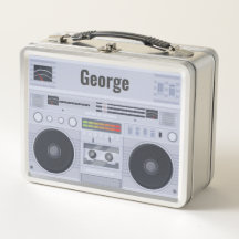 Retro boombox-kassettspelare
