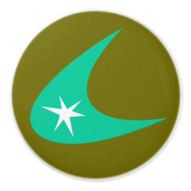 Retro Boomerang Knopp (Framsidan)