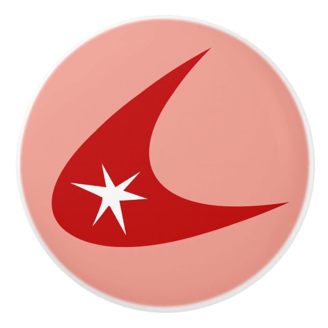 Retro Boomerang Knopp (Framsidan)