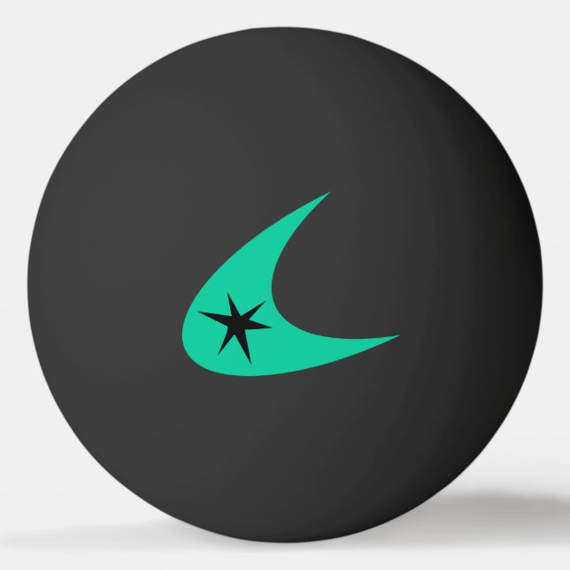 Retro Boomerang Pingisboll (Framsidan)