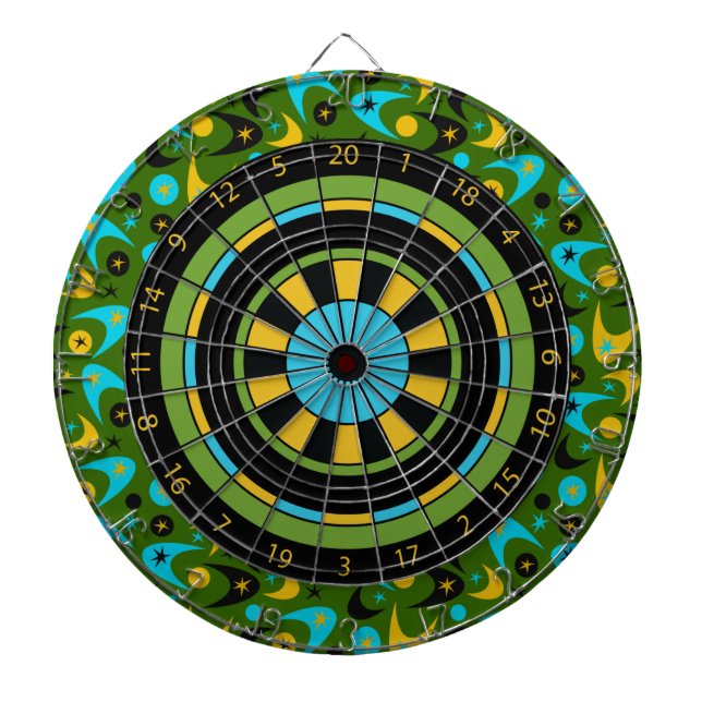 Retro Boomeranger Darttavla (Framsidan)