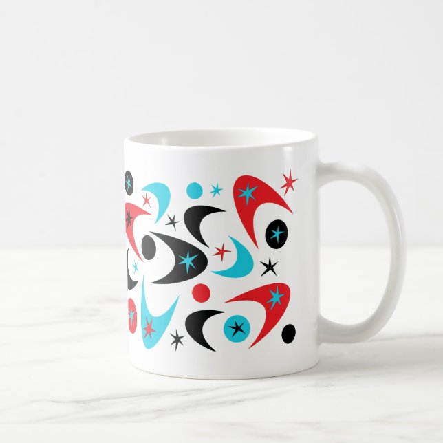 Retro Boomerangs Kaffemugg (Höger)