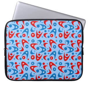 Retro Boomerangs Laptop Fodral