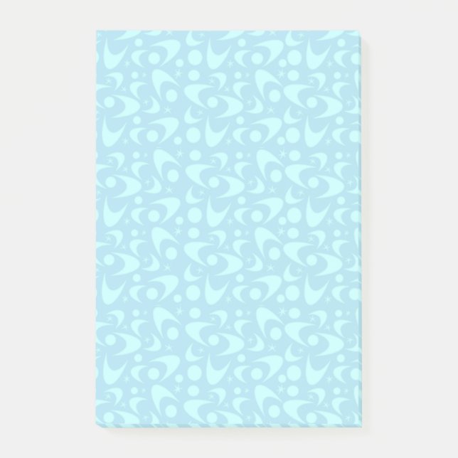 Retro Boomerangs Post-it Block (Framsida)