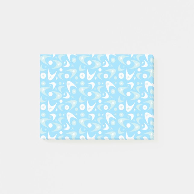 Retro Boomerangs Post-it Block (Framsida)