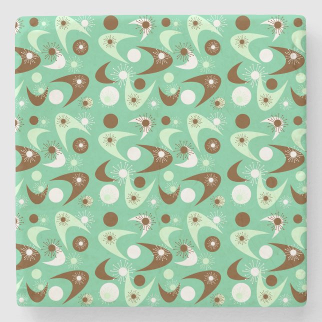 Retro Boomerangs Stenunderlägg (Framsidan)