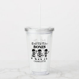 Retro Boos & Booze Skräckinjagande Halloween Take Away Mugg