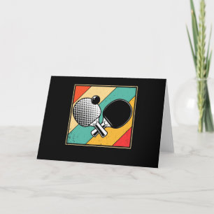 Retro Bord tennis - Vintage Ping Pong Kort