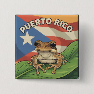 Retro Boricua Stolthetsaffisch Knapp