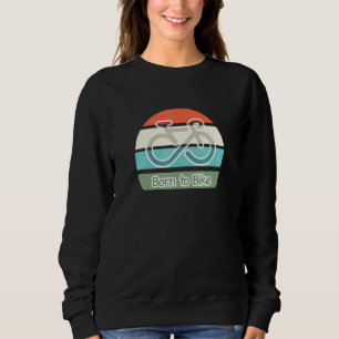 Retro Born till Bike - Kärlek för att cykla T Shirt