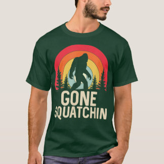 Retro Borta Squatchin Bigfoot Sasquatch Essential  T Shirt
