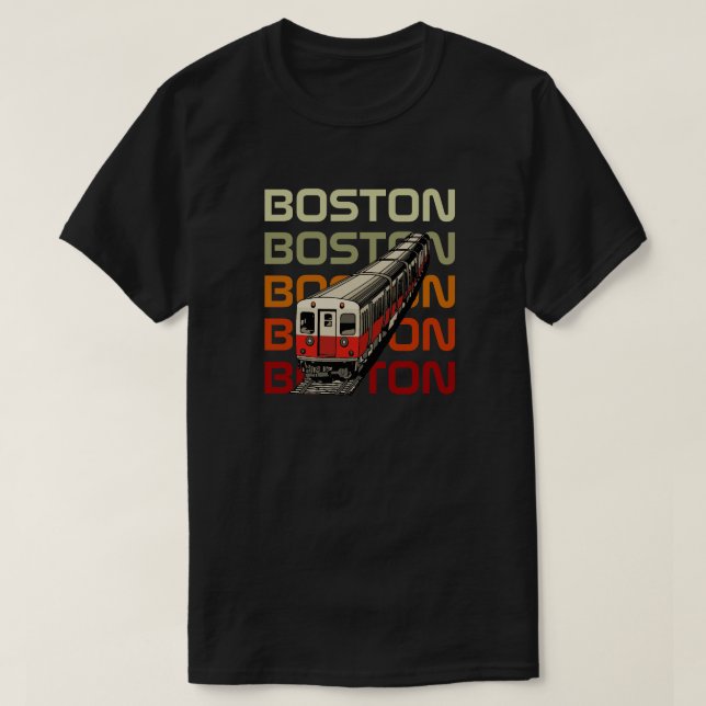 Retro Boston Tee (Design framsida)
