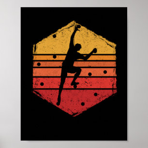 Retro boulment klimat sten poster