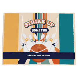 Retro Bowling Barns födelsedag Party