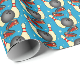 Retro Bowling Presentpapper
