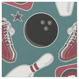 Retro bowlingtyg tyg