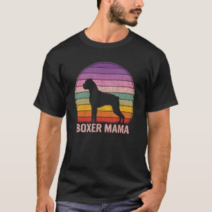 Retro Boxer Mamma Graphic Boxer T Shirt