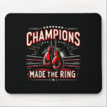 Retro Boxing-handskar av Kärlek för boxar Musmatta<br><div class="desc">Retro Boxing-handskar av Kärlek för boxar</div>