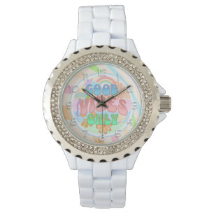 Retro Bra Vibbar Endast Vintagefärger Armbandsur