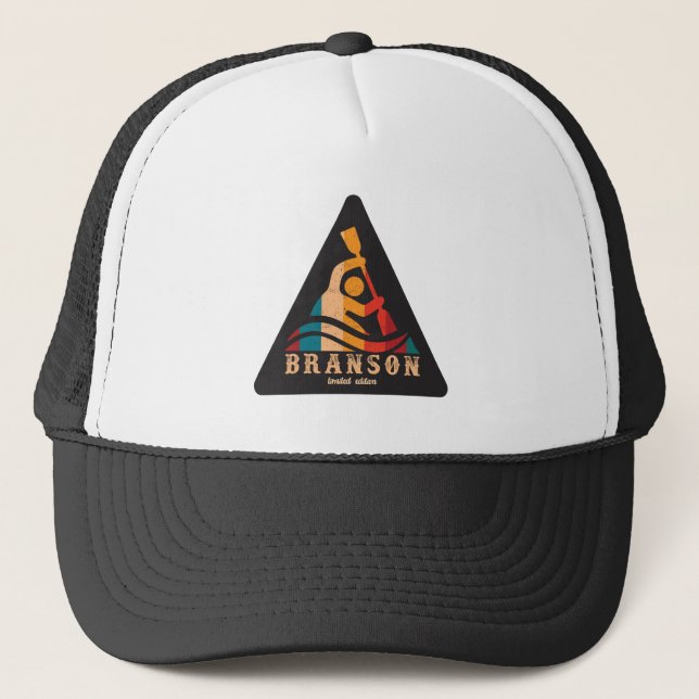 Retro Branson Kayaking Keps (Framsida)
