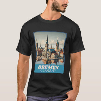Retro Bremen Siluett T Shirt