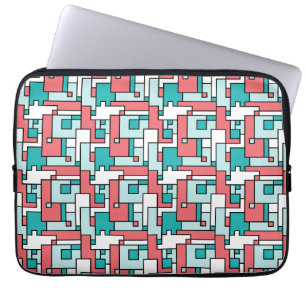 Retro Brick Mönster Laptop Sleeve