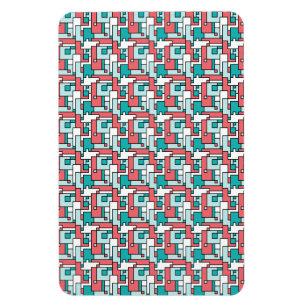 Retro Brick Mönster Magnet