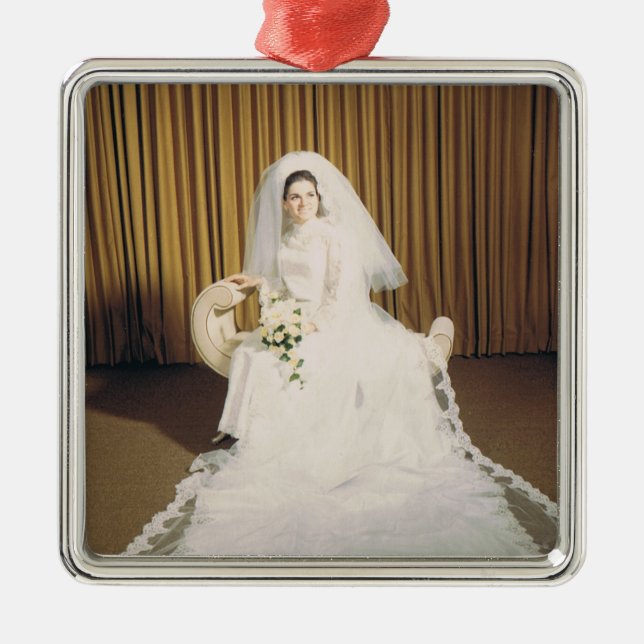 Retro Bride Julgransprydnad Metall (Framsidan)