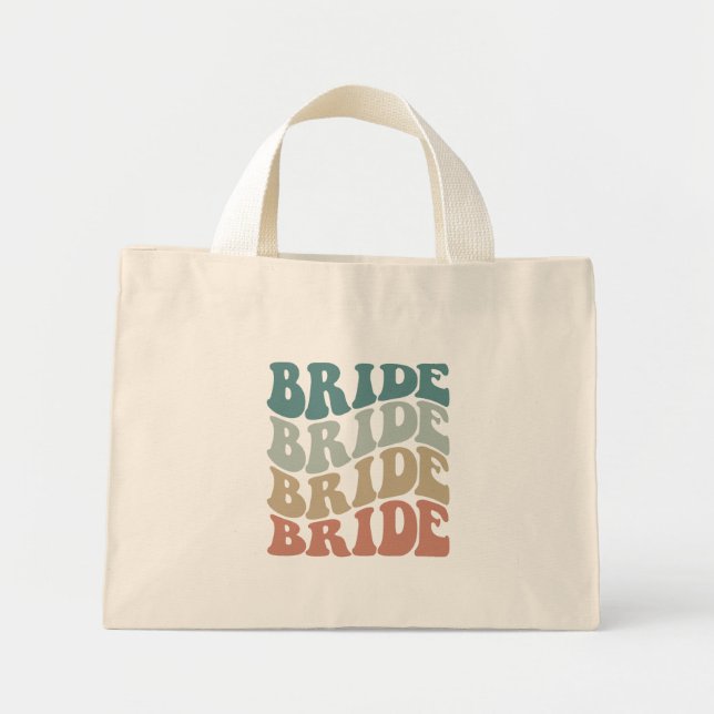 Retro Bride Mini Tygkasse (Framsidan)
