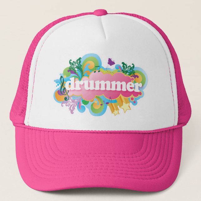 Retro bristning för handelsresande keps (Framsida)