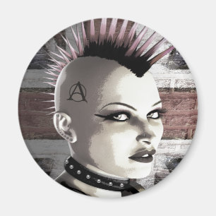 Retro brittiska Punk modemagneter Magnet