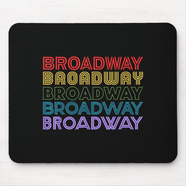 Retro Broadway Music Lover Theatre Musical Theater Musmatta (Framsidan)